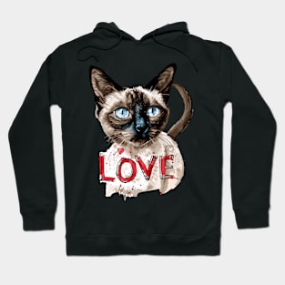 Siamese cat Hoodie